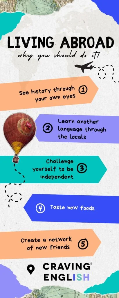 living abroad - why you should do it and reasons